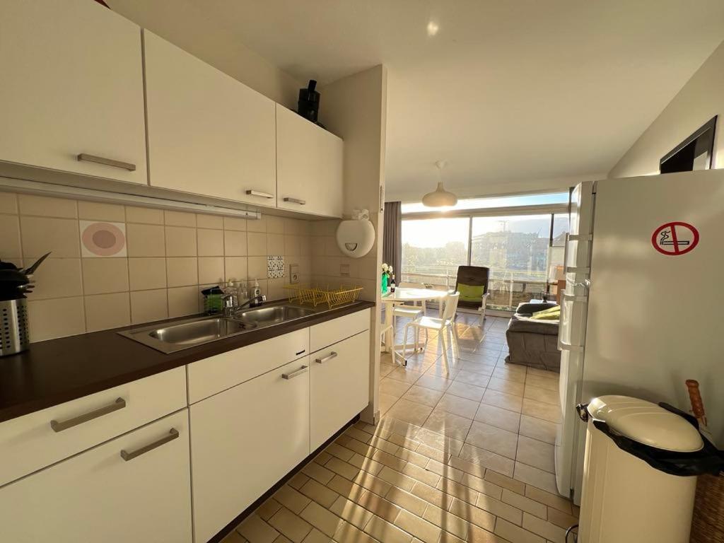 Appartement Residentie Astrid Met Private Parking Bredene Dış mekan fotoğraf